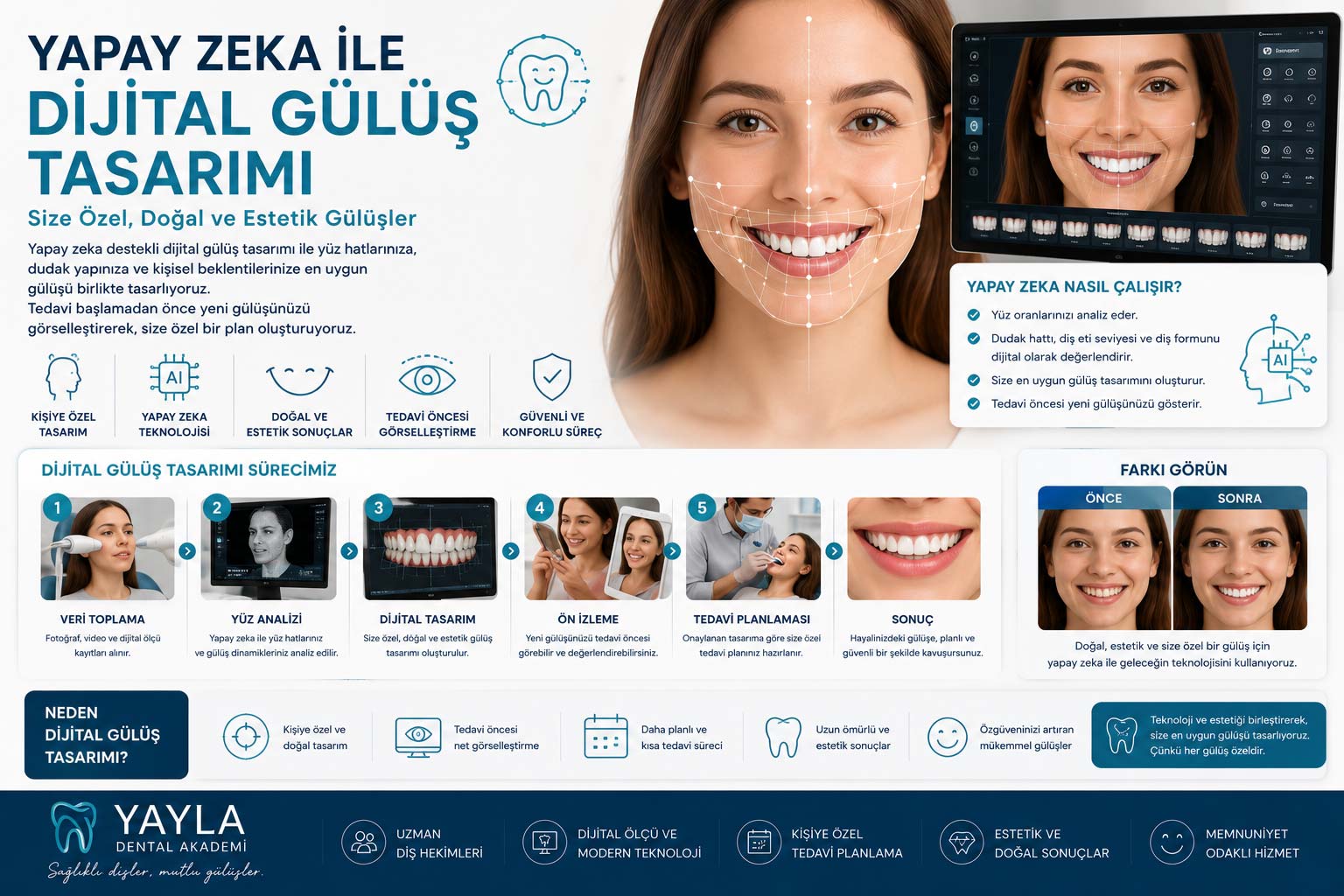 Yapay Zeka ile Dijital Gülüş Tasarımı