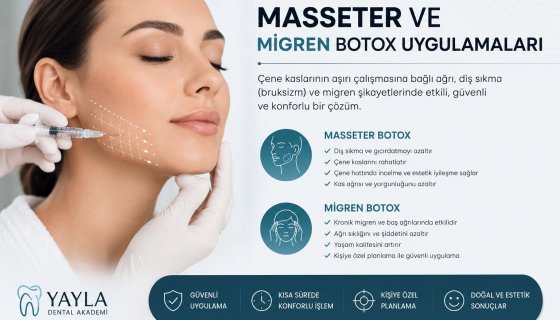 Masseter ve Migren Botoksu Uygulamaları